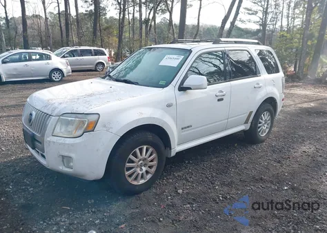 2008 Mercury Mariner Premier z USA, uszkodzony, nr VIN 4M2CU97128KJ29534